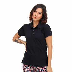 Camiseta Gola Polo Feminina - diRavena